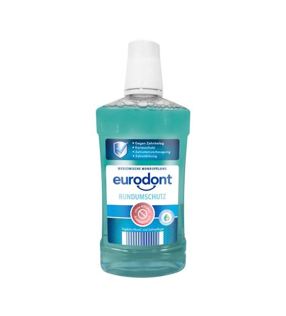 Eurodont Rundumschutz Płyn do Jamy Ustnej 500ml