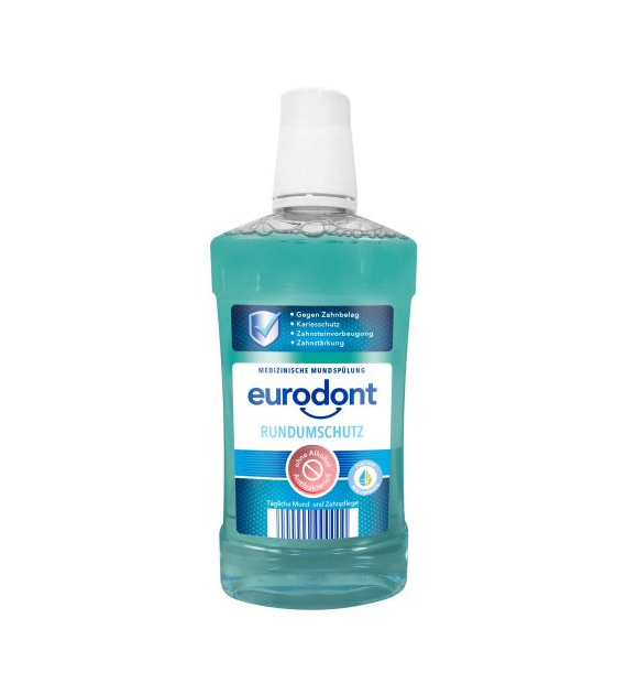 Eurodont Rundumschutz Płyn do Jamy Ustnej 500ml