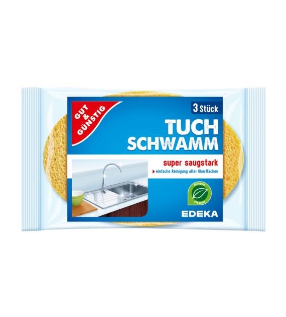 G&G Tuch Schwamm Gąbki 3szt