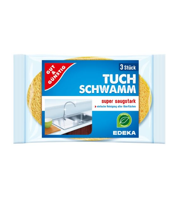 G&G Tuch Schwamm Gąbki 3szt