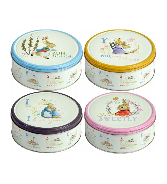 JB Peter Rabbit Ciastka Puszka 150g