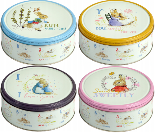 JB Peter Rabbit Ciastka Puszka 150g