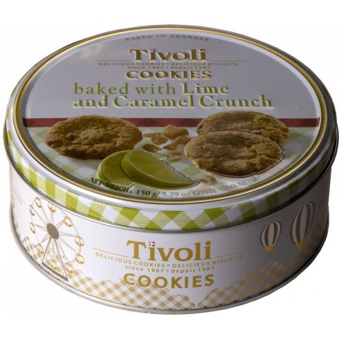 Tivoli Lime Caramel Crunch Ciastka Puszka 150g