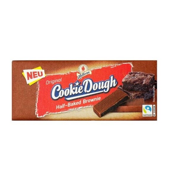 Halloren Cookie Dough Half-Baked Brownie Czeko 88g