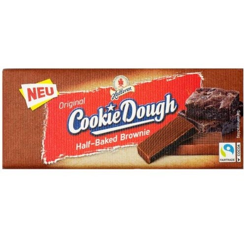 Halloren Cookie Dough Half-Baked Brownie Czeko 88g