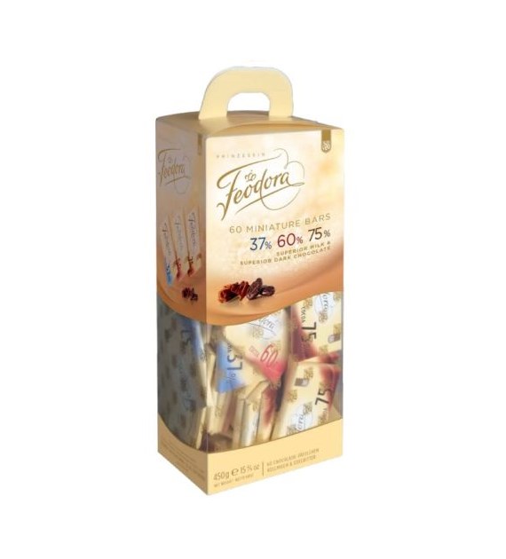 Feodora 60 Miniature Bars Czekoladki 450g