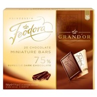 Feodora 20 Miniature Bars 75% Dark Czekoladki 150g