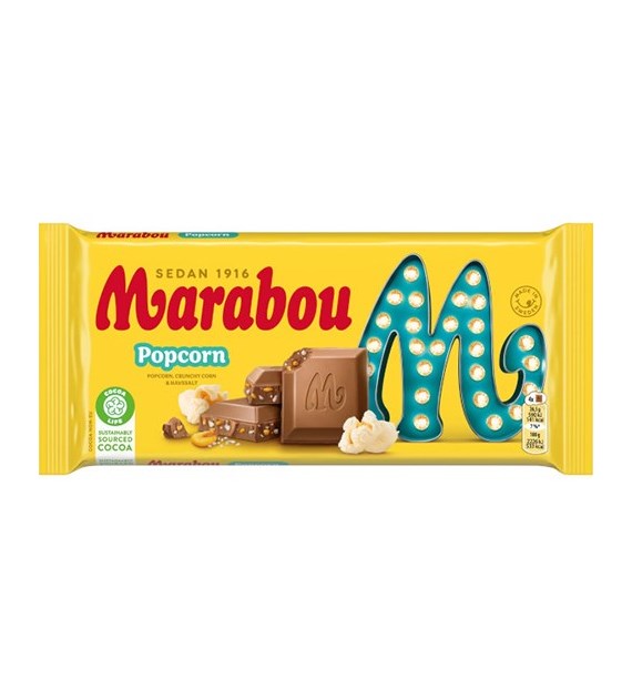Marabou Popcorn Czekolada 185g