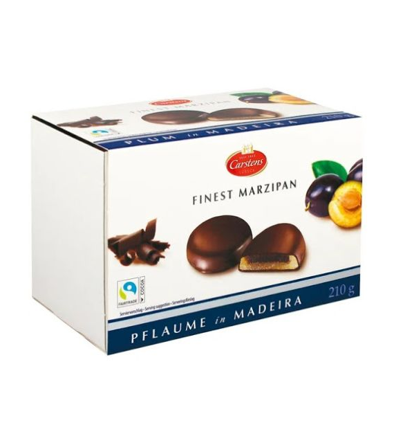 Carstens Finest Marzipan Plum in Madeira 210g
