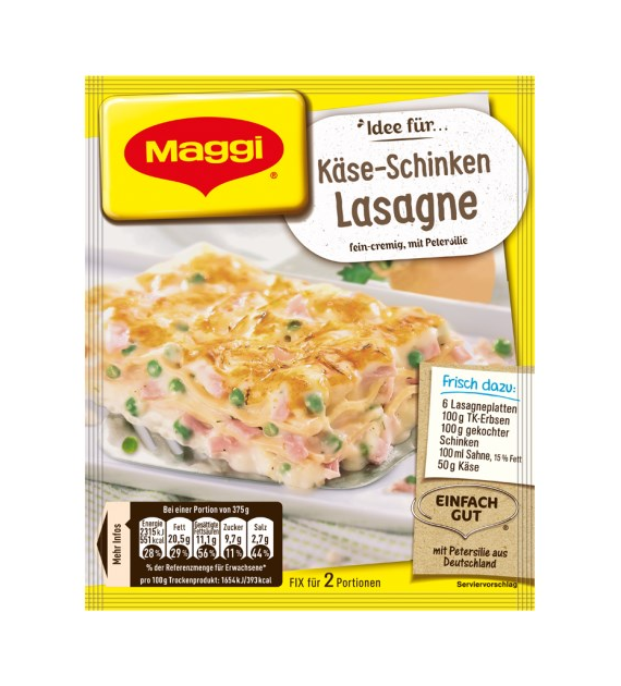 Maggi Kase-Schinken Lasagne Fix 40g