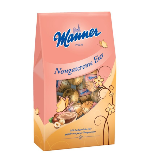 Manner Nougatcreme Eier 150g