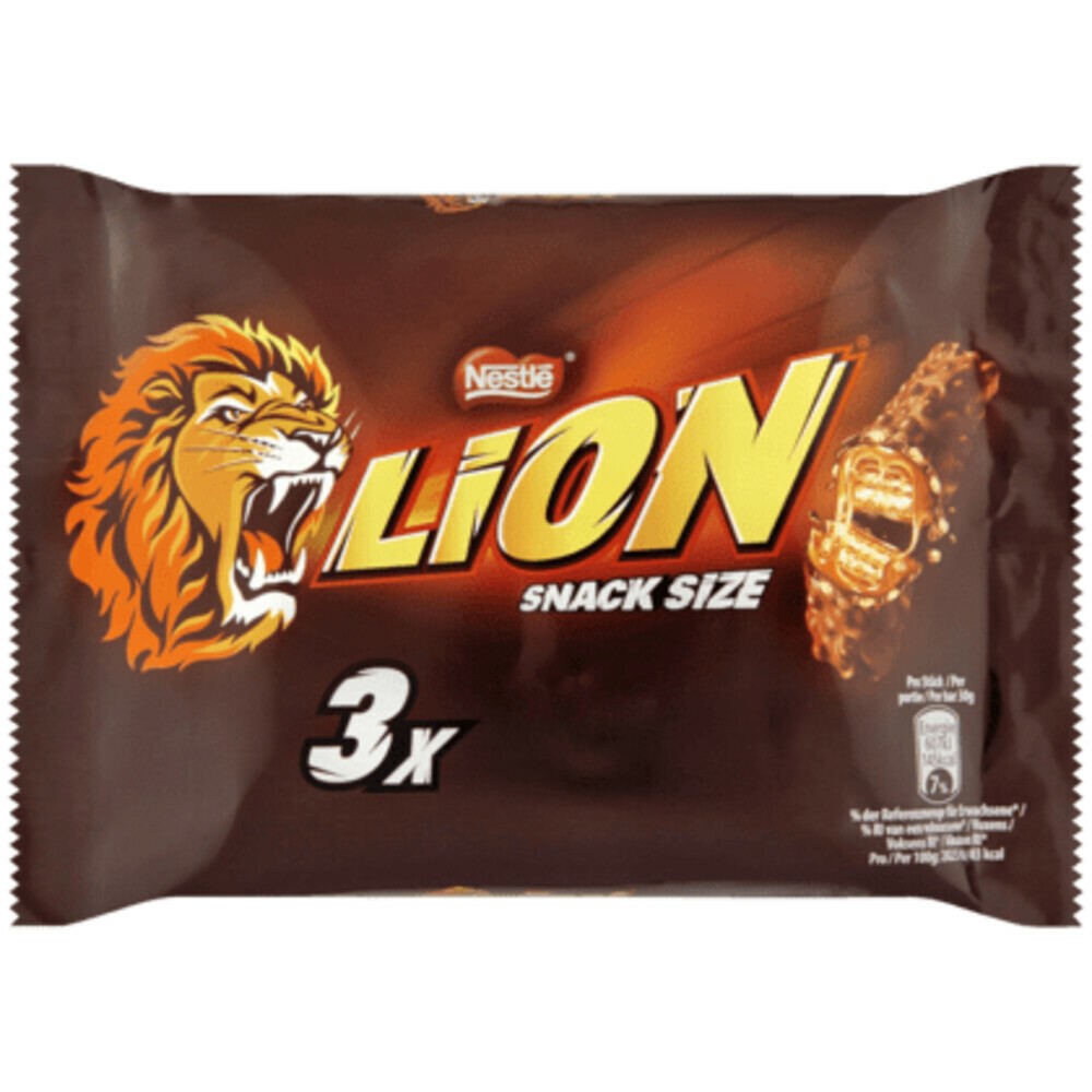 Lion Choco Snack Size 3szt 90g