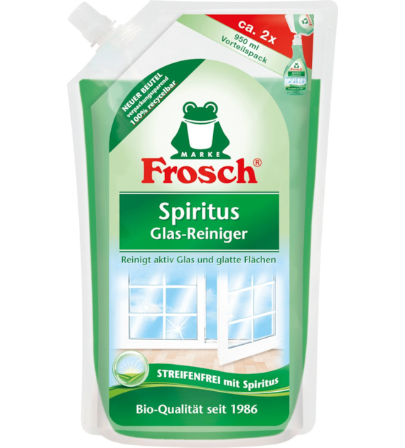 Frosch Spiritus Glas Reiniger do Szyb Zapas 950ml