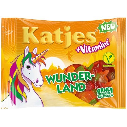 Katjes +Vitamine Wunder Land Vegetarian Żelki 175g