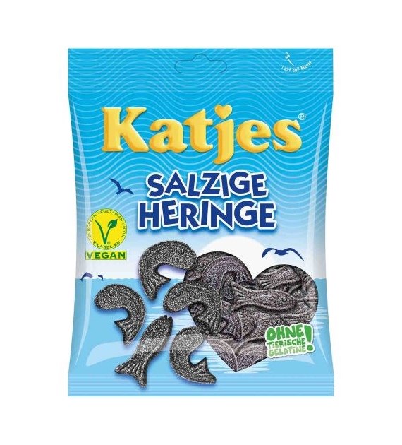 Katjes Salzige Heringe Vegan Żelki 200g