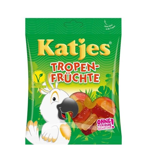 Katjes Tropen Fruchte Vegetarian Żelki 200g