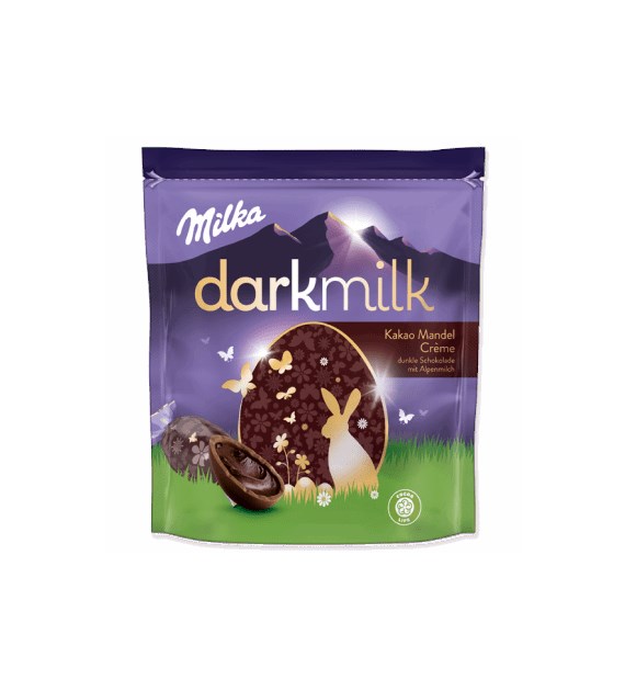 Milka Darkmilk Kakao Mandel Creme Eier 100g