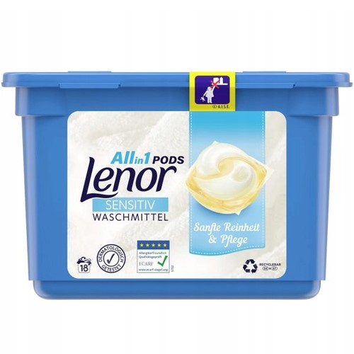 Lenor All in 1 Pods Sensitive 18p 435g