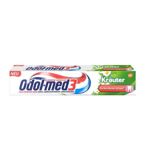Odol-med3 Krauter Pasta 75ml
