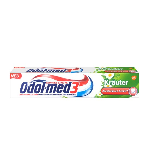 Odol-med3 Krauter Pasta 75ml