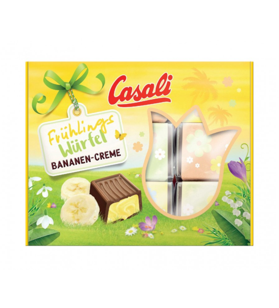 Casali Fruhlings Wurfel Bananen Creme 115g