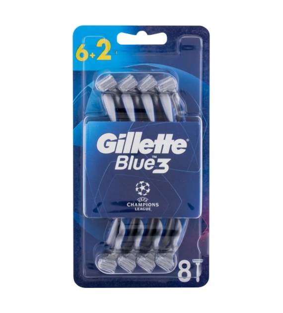 Gillette Blue 3 Champions League Maszynki 8szt