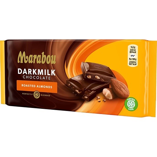 Marabou Darkmilk Roasted Almonds Czekolada 85g