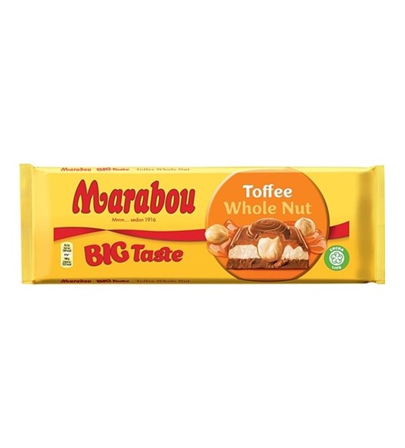 Marabou Toffee Whole Nut Big Taste Czekolada 300g