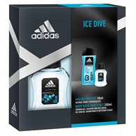 Adidas Ice Dive Zestaw Gel 250ml Woda Toalet 50ml