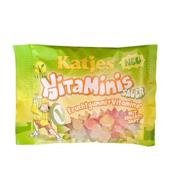 Katjes VitaMinis Sauer Vegan Żelki 175g