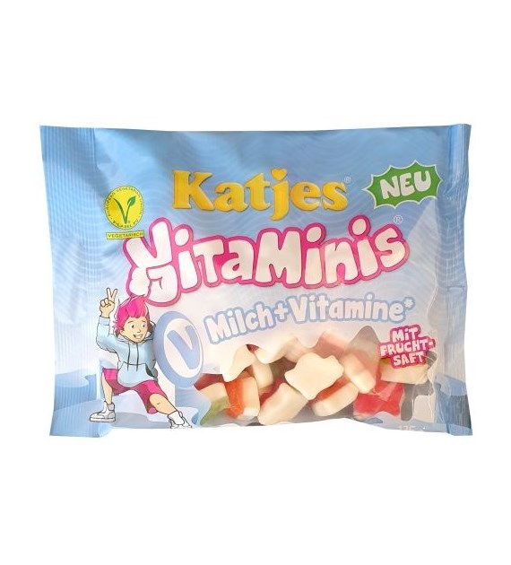 Katjes VitaMinis Milch Vegetarian Żelki 175g