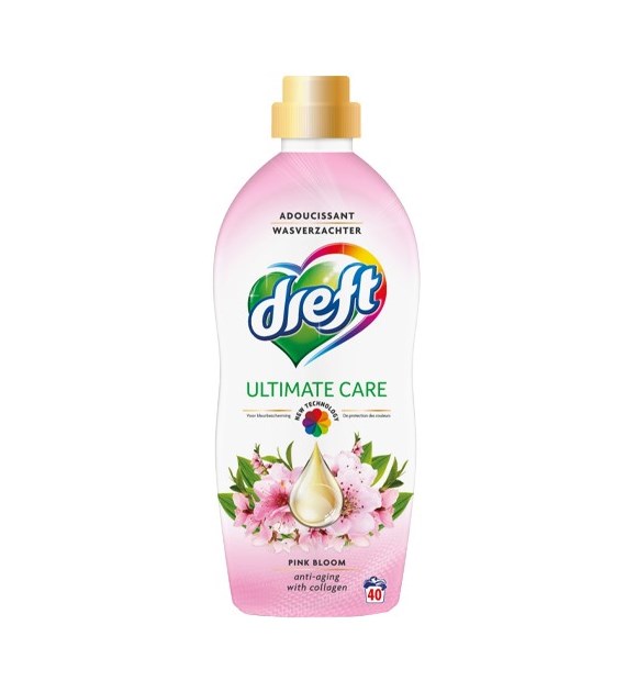 Dreft Ultimate Care Pink Bloom Płuk 40p 1L