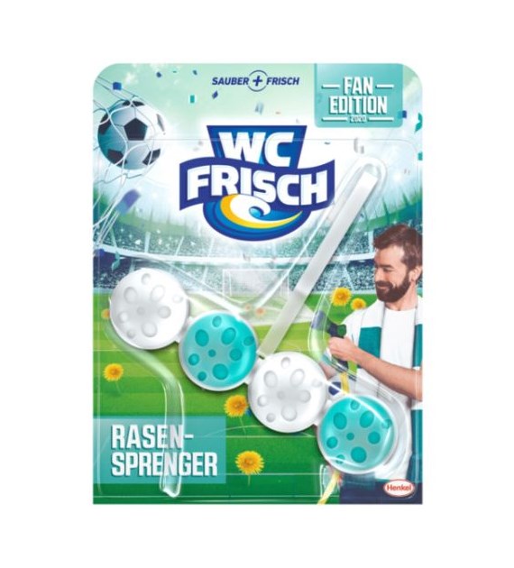 WC Frisch Fan Edition Rasen Sprenger WC Zawies 50g