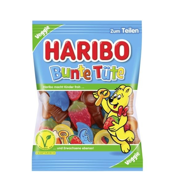 Haribo Bunte Tüte Vegetarisch 175g