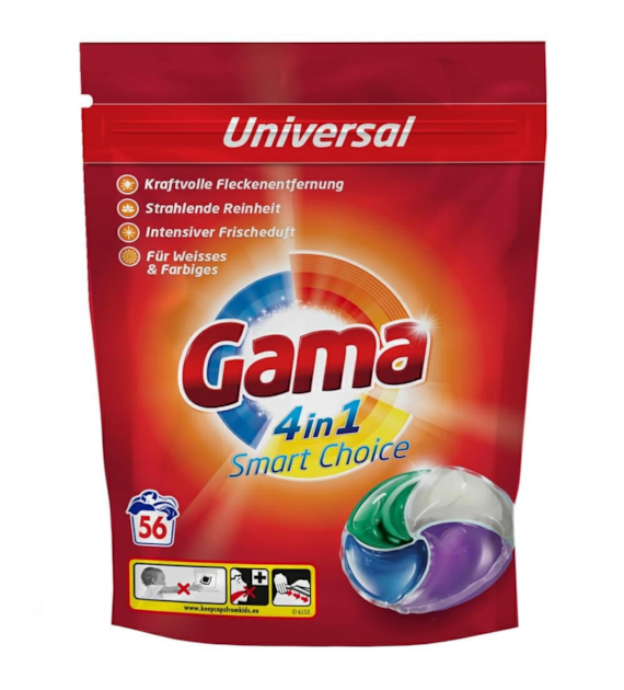 Gama 4in1 Universal Kapsułki 56p 1,4kg