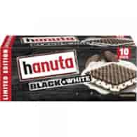 Hanuta Black + White Wafelki 10szt 220g