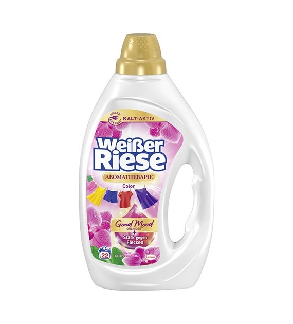 Weißer Riese Color Aroma Orchidee Gel 22p 990ml