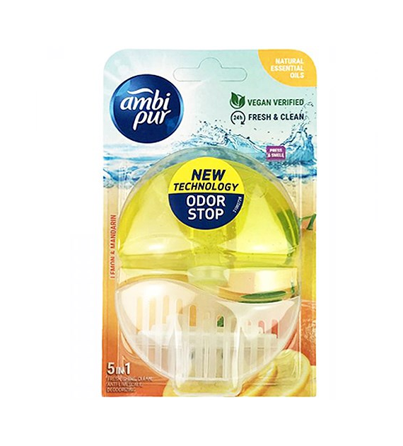 Ambi Pur Vegan Lemon Mandarin Zawieszka WC 55ml