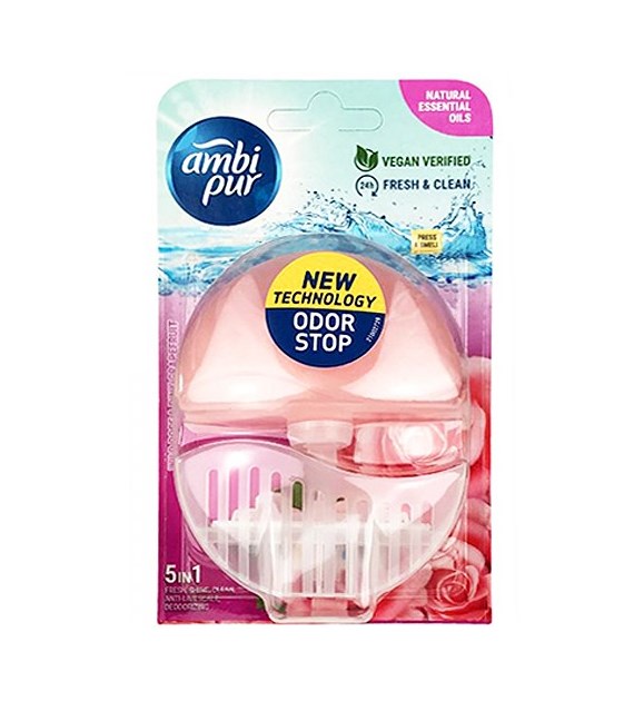 Ambi Pur Vegan Wild Rose Grapefruit Zawies WC 55ml