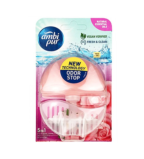 Ambi Pur Vegan Wild Rose Grapefruit Zawies WC 55ml