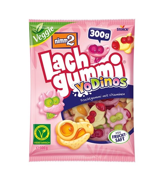 Nimm2 Lach Gummi YoDinos Vegetarian 300g
