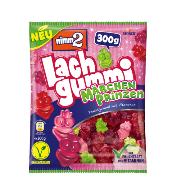Nimm2 Lach Gummi Marchen Prinzen Vegetarian 300g