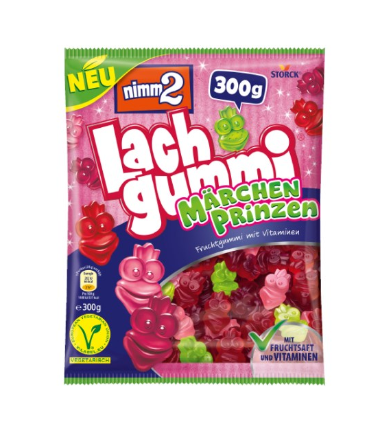Nimm2 Lach Gummi Marchen Prinzen Vegetarian 300g