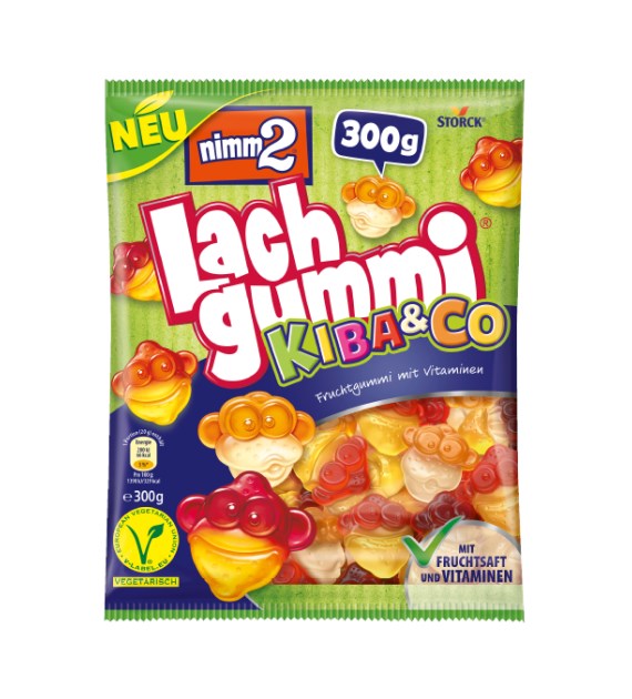 Nimm2 Lach Gummi Kiba & Co Vegetarian 300g