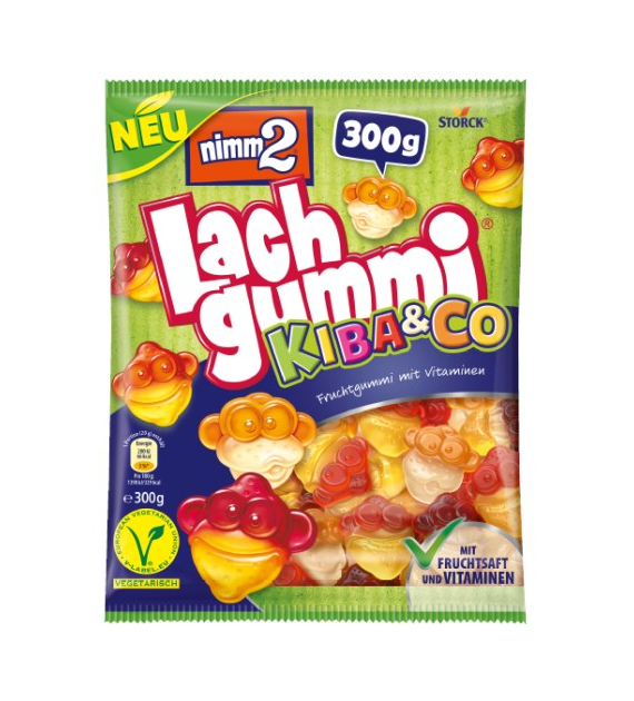 Nimm2 Lach Gummi Kiba & Co Vegetarian 300g