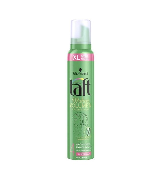 Taft  4  Wahres Volumen Pianka 180ml