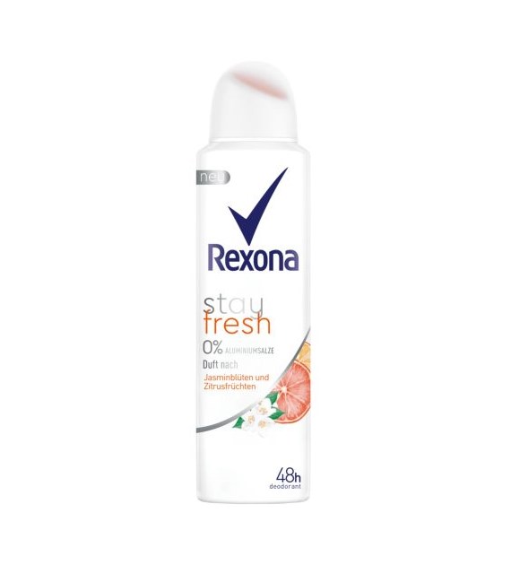 Rexona Stay Fresh 0% Jasminbluten Deo 150ml