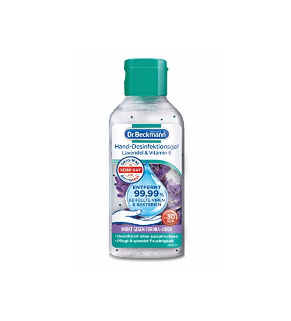 Dr.Beckmann Desinfektionsgel Lavendel & Vit E 60ml