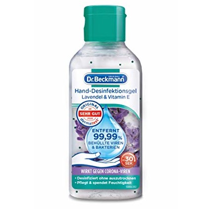 Dr.Beckmann Desinfektionsgel Lavendel & Vit E 60ml