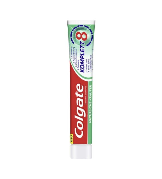 Colgate Komplett 8 Naturliche Krauter Pasta 75ml